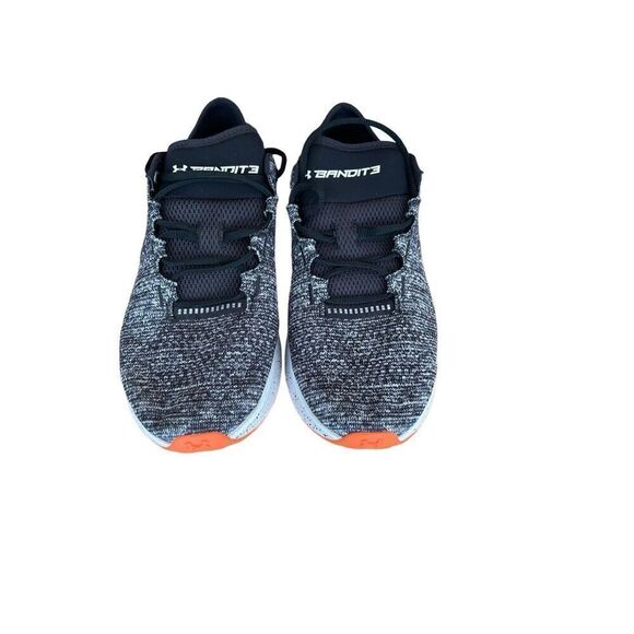 Under Armour Mens Gray Lace Up Running Charged Bandit 3 Sneakers Size 11 - Picture 7 of 9